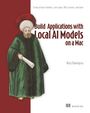 Text: "Build Applications with Local AI Models on a Mac" von Keiji Kamigusa. Illustration: Person in orientalischer Kleidung. Logo unten rechts.