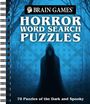 Publications International Ltd: Brain Games - Horror Word Search Puzzles, Buch