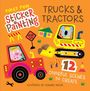 Edward Miller: First Fun Sticker Painting: Trucks & Tractors, Buch