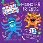 Edward Miller: First Fun Sticker Painting: Monster Friends, Buch