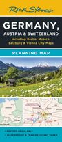 Rick Steves: Rick Steves Germany, Austria & Switzerland Planning Map, KRT