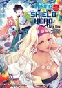 "The Rising of 29 The Shield Hero"; Manga mit drei Charakteren: Ein Mann, eine Frau mit langen roten Haaren und eine Frau mit Stirnband.