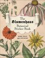 "The Blumenhaus Botanical Sticker Book. More than 450 stickers. Illustrationen von Blumen in verschiedenen Farben."