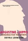 Zitat von Saint Augustine, Titel: "Augustine of Hippo: Longings for the Infinite", Autor: Devra Lehmann. Silhouette eines Profils.
