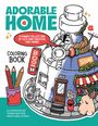 Thanh Nguyen: Adorable Home Coloring Book, Buch