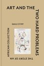 "ART AND THE TWO HARD PROBLEMS", "EMILE STIPP", "THE STORY OF AN AFRICAN COLLECTION". Abstraktes Gemälde mit Strichfiguren.