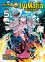 Cover-Text: "Welcome to Demon School! Iruma-kun - IruMafia Edition Vol. 5". Illustration von zwei Anime-Charakteren.