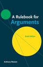 Anthony Weston: A Rulebook for Arguments, Buch