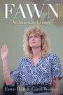 "FAWN: An American Journey" – Fawn Hall steht mit erhobener Hand, trägt eine gemusterte Bluse und hat blondes lockiges Haar.