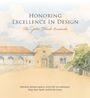 „Honoring Excellence In Design“, „The John Staub Awards“. Illustration von Gebäuden mit roten Dächern und einem Baum.