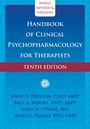 John D Preston: Handbook of Clinical Psychopharmacology for Therapists, Buch