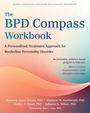 "The BPD Compass Workbook" beschreibt einen personalisierten Ansatz bei Borderline-Persönlichkeitsstörung. Pastellfarbenes Design.