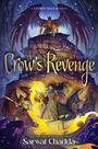 Titel: "Crow's Revenge" oben - "A Storm Singer Novel"
Darunter: Figuren mit Flügeln und magischen Effekten in einer fantastischen Umgebung.