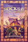 "Socks & Secret Quests", Triona Murphy, Illustration von James Firnhaber. Vier Abenteurer vor einem beleuchteten Haus.