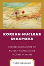 "Korean Nuclear Diaspora. Redress Movements of Korean Atomic-Bomb Victims in Japan. Yuko Takahashi." Oberer Teil zeigt eine Landkarte mit Pinnnadeln.