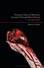 "Normative Lifecycle Milestones Examined Through Horror Fiction. Our Daily Dread. Rebecca Gibson." Hand hält tropfendes Herz.
