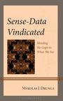Mykolas J Drunga: Sense-Data Vindicated, Buch