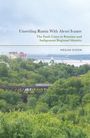 "Unsettling Russia With Alexei Ivanov: The Fault Lines in Russian and Indigenous Regional Identity" von Megan Dixon. Grün bewaldete Landschaft mit Fluss und Kirche.