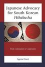 "Japanese Advocacy for South Korean Hibakusha" steht oben. Zwei Flaggen, Südkorea links, Japan rechts, auf Buchcover.
