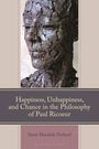 Titel: "Happiness, Unhappiness, and Chance in the Philosophy of Paul Ricoeur". Autor: Anné Hendrik Verhoef. Skulptur exakt.