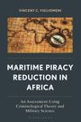"Maritime Piracy Reduction in Africa. Altes Kartenmotiv mit Kompass, Autorname oben, Verlag unten."