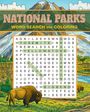 Editors Of Thunder Bay Press: National Parks Word Search and Coloring, Buch