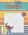 Editors Of Thunder Bay Press: Disney Stitch Word Search, Quips, Quotes and Coloring Book, Buch