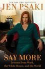 Jen Psaki: Say More, Buch