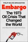 Titel: "Embargo: The 1973 Oil Crisis That Changed the World". Bild eines verknoteten roten Zapfhahns.