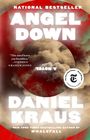 "National Bestseller", "Angel Down", "Daniel Kraus". Zitat von Stephen Graham Jones. Rauchwolken auf rotem Hintergrund.