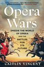 "Opera Wars: Inside the World of Opera and the Battles for Its Future" von Caitlin Vincent. Illustration: Reiter mit Instrumenten.