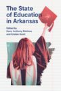 „The State of Education in Arkansas“, bearbeitet von Harry Anthony Patrinos und Kristen Scott. Person mit Doktorhut.