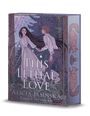 „This Lethal Love“ von Alicia Jasinska. Illustration: Frau und Mann mit Geweih im Wald, ein Fuchs an der Seite.