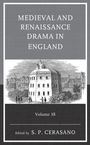 : Medieval and Renaissance Drama in England, Buch
