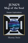 "JUNG'S Map of the Soul: Deeper Explorations, Murray Stein". Farbintensive abstrakte Illustration mit schwarz-weißem Rahmen.