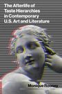 Text: "The Afterlife of Taste Hierarchies in Contemporary U.S. Art and Literature" von Monique Rooney.  
Eine verzerrte klassische Skulptur.