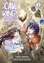 Titel: A CAVE KING'S ROAD TO PARADISE. Zwei Figuren schauen hinauf, während eine leuchtende Kristallkugel emporgehoben wird.