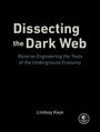 „Dissecting the Dark Web: Reverse Engineering the Tools of the Underground Economy” von Lindsay Kaye. Unten Logo von „no starch press“.