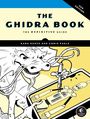 Text: "The Ghidra Book: The Definitive Guide, 2nd Edition, Kara Nance and Chris Eagle." Illustration: Ein Drache bearbeitet ein Tablet.