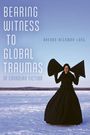 Text: "Bearing Witness to Global Traumas in Canadian Fiction" und "Brenda Beckman-Long". Frau in schwarzem Kleid auf Eisfläche.