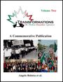 „Volume Two: Transformations - The Italian Canadian Experience“, eine Gedenkveröffentlichung. Oben ein Logo, unten Bilder.