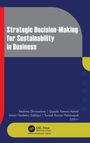 "Strategic Decision-Making for Sustainability in Business" steht in großer Schrift auf grauem Hintergrund. Unten sind Herausgeber genannt.