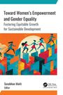„Toward Women's Empowerment and Gender Equality“, Illustration von Frauen, die Höhen erklimmen.