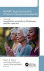 „Holistic Approaches for Women’s Sustainable Health“, drei Frauen meditieren im Freien, Logo „CRC Press“.