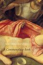 Titel: "A Commonplace Book" von Maitreyabandhu. Illustration mit liegender Person in Tücher gewickelt, Vintage-Stil.