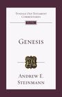 "Tyndale Old Testament Commentaries", "Genesis", "Andrew E. Steinmann". Buchcover mit ornamentaler Verzierung.