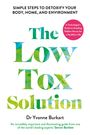 „The Low Tox Solution“ von Dr. Yvonne Burkart, grüne und blaue Schrift, helle Gestaltung.