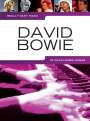 David Bowie: Really Easy Piano, Buch