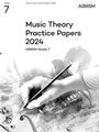 Abrsm: Music Theory Practice Papers 2024, ABRSM Grade 7, Buch