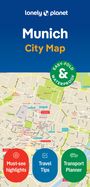 Lonely Planet: Lonely Planet Munich City Map, KRT